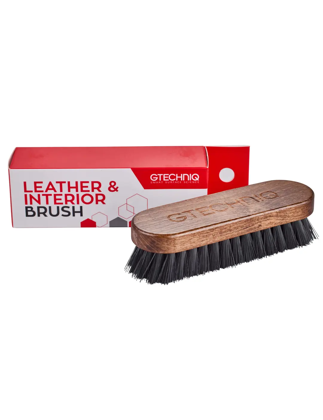 Leather-brush